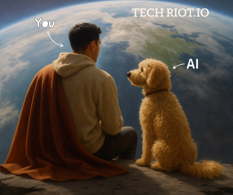 hashishrajan's tweet image. 🚀 We’re not leading AI. We’re partnering with it. 🤝🐶
The new Superman hit me hard - it’s a perfect metaphor.
🦸♂️ You wear the cape.
🤖 AI is your Krypto. Loyal. Powerful. Guided by you.
AI won’t save us.
But it can serve us if we lead with values.
Do you agree?
#AI…