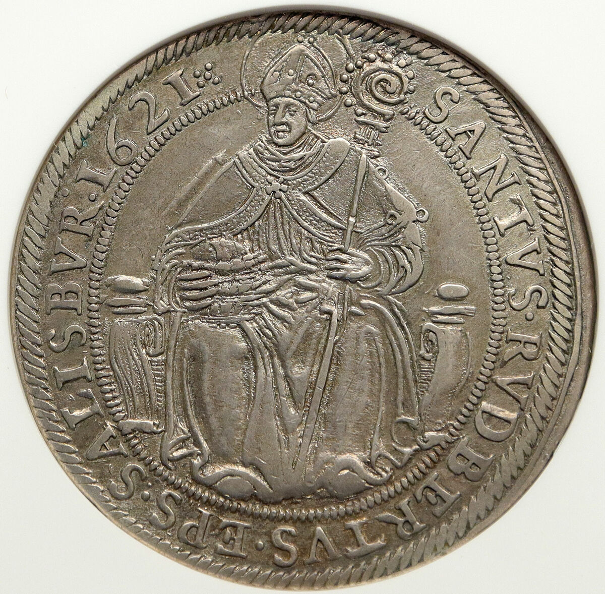 OrderofStRupert's tweet image. Saint Rupert of Salzburg Silver Taler - 1621. OrderofSaintRupertofSalzburg.com