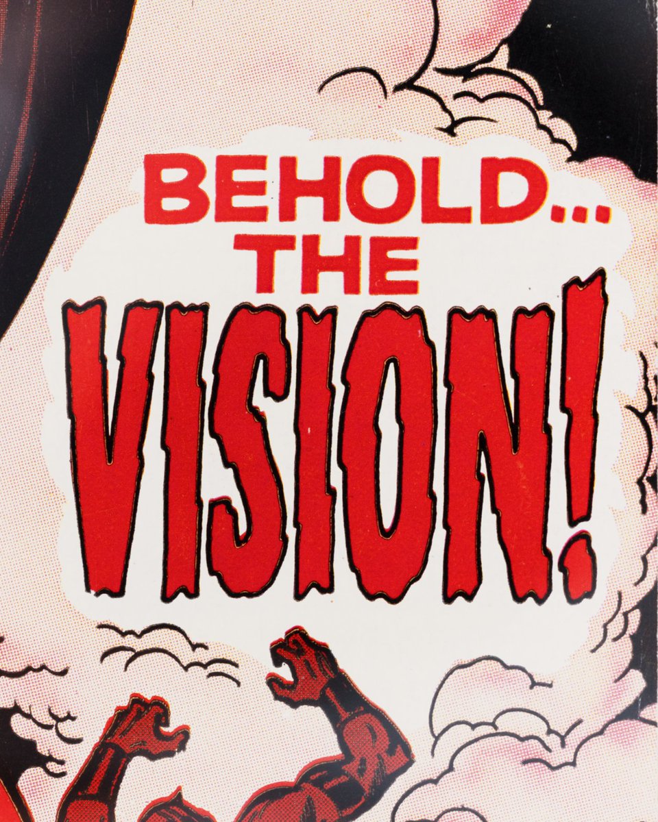 PSAcard's tweet image. BEHOLD... THE VISION! 👁️
In Avengers #57 (1968), Vision steps into Marvel history—framed by John Buscema and George Klein’s red-hued, moody masterpiece.
Does this issue rank among your top Silver Age keys?