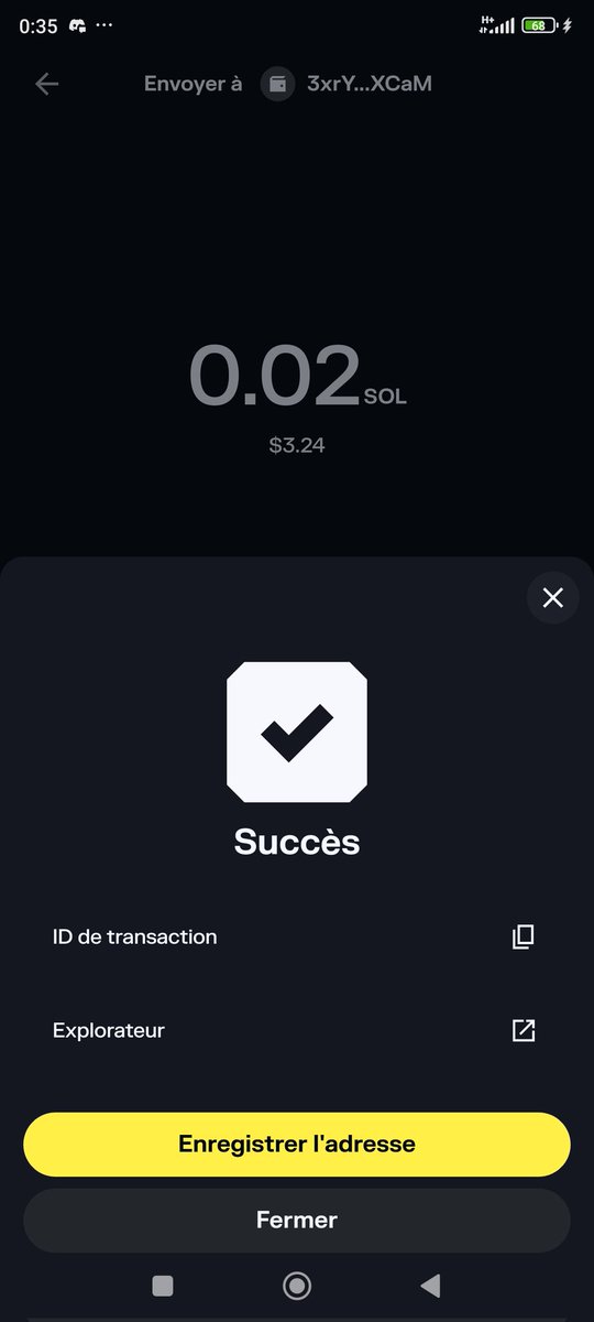 🍿🍿🍿Pop Corn Time 💰 

Congratulations 🎉🎉🎉 your the winner N°1 , we just sent you 0.02 SOLANA 

Enjoy and have a Good Vibes