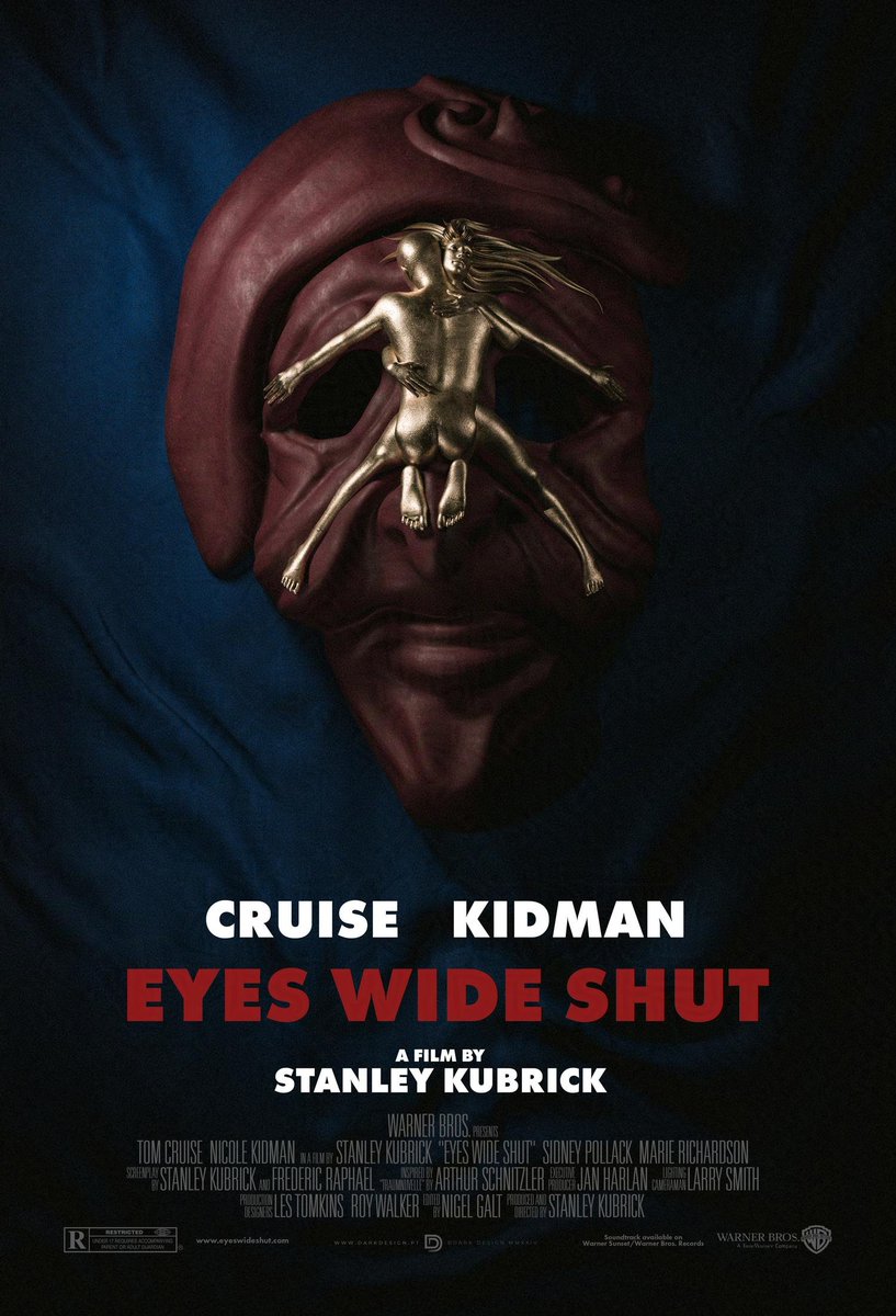 My tribute poster to Stanley Kubrick's "Eyes Wide Shut".