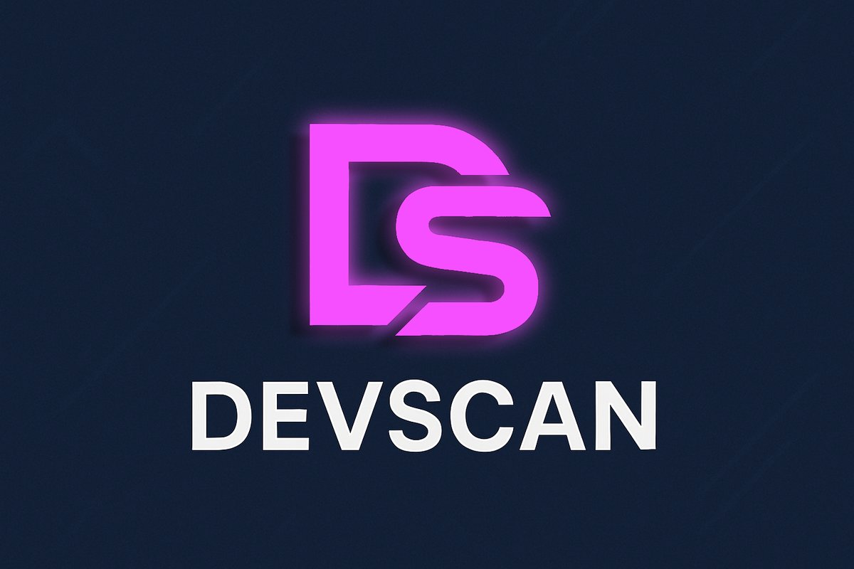 DevScanSOL's tweet image. We're currently talking to the Axiom devs as there's a bug that shows we reused our twitter 15 times, which is not the case.

This is the first and only handle there will ever be.