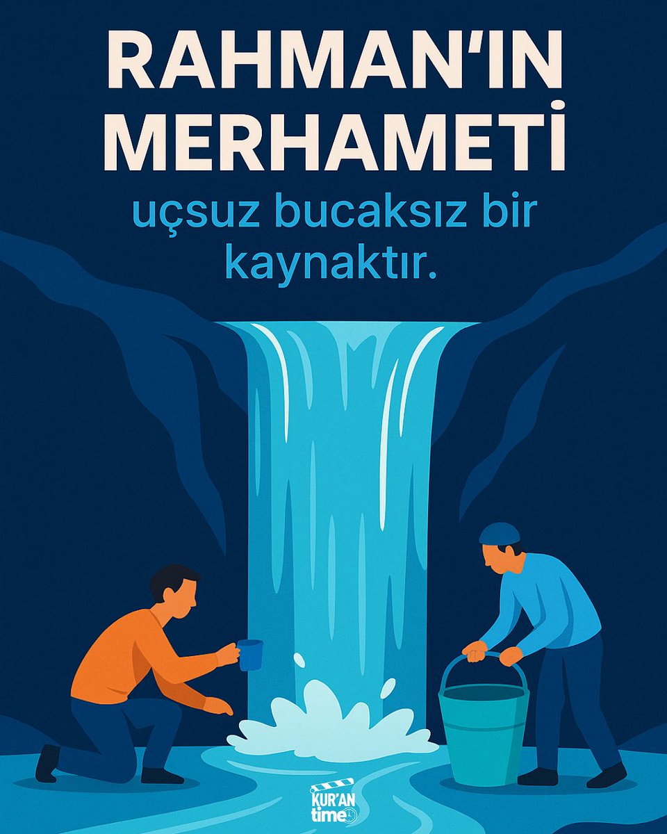 Rahman’ın merhameti çok geniştir lakin ondan istifade etmek kişinin gayretine bağlıdır. 💪🏻