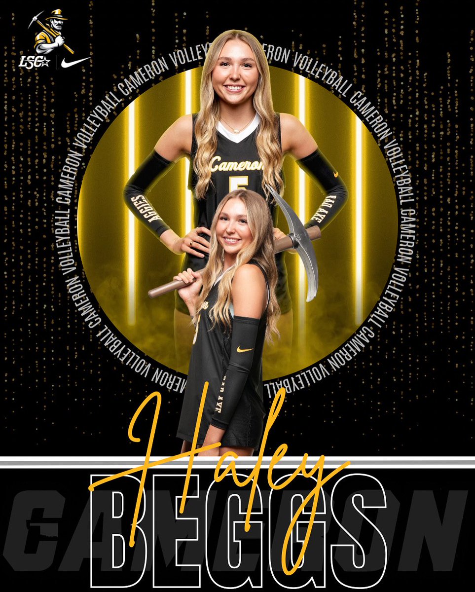 cuaggiesvb's tweet image. Next returner,

✨Haley Beggs✨

⛏️ Class: Sophomore
⛏️ Hometown: Denton, TX
⛏️ Major: Accounting
⛏️ Favorite thing about Cameron: “Being able to continue my sport and pursue my degree in a welcoming environment!”