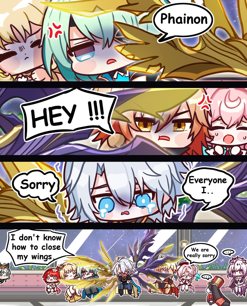 pun_rii's tweet photo. Wings 😅
#Honkaistarrail #Starrail #hsr #Phainon #Amphoreus #newstarผู้สร้าง #Mydei #anasa #Tribbie #Hyacine #Aglaea #Castorice #Cipher #pompom https://t.co/kxjlUGgijN