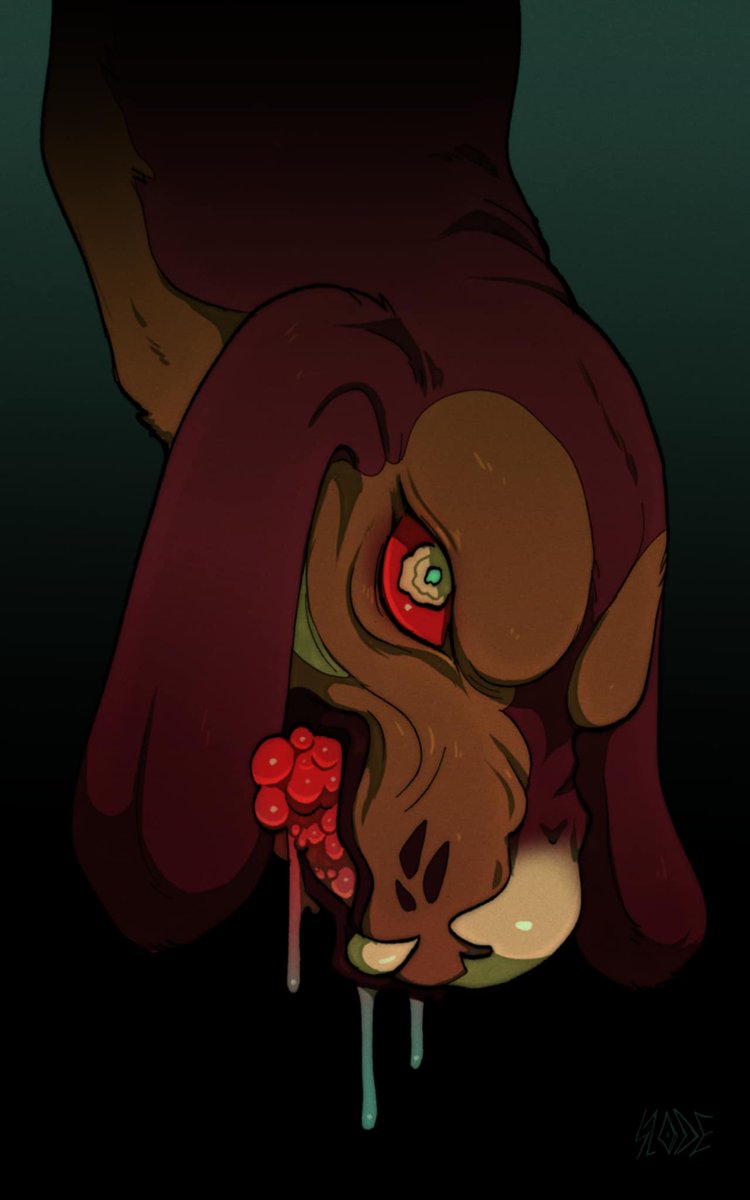 gloompup's tweet image. Attack on @SP1D3RB33