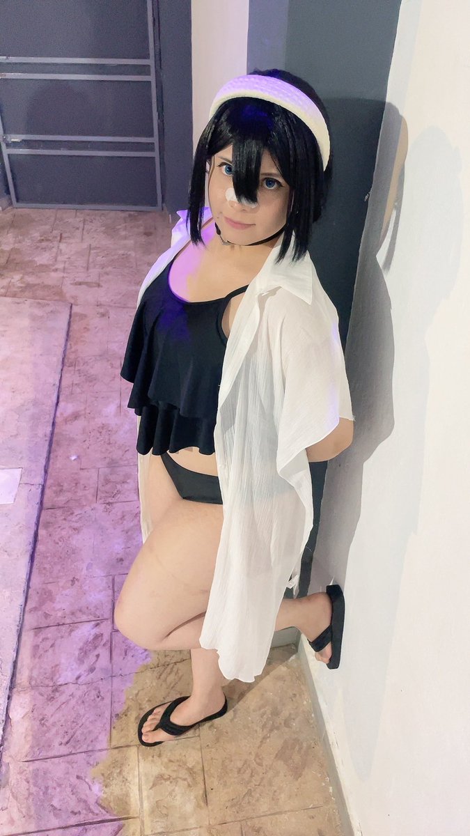 menhera_a_chan_'s tweet photo. Fotitos que no había subido con mi cosplay de Riko Amanai U//W//U！！！🖤🖤🖤

Les gustan╰(*´︶`*)╯♡？？？🖤🖤🖤 https://t.co/cQh7DGTLEf
