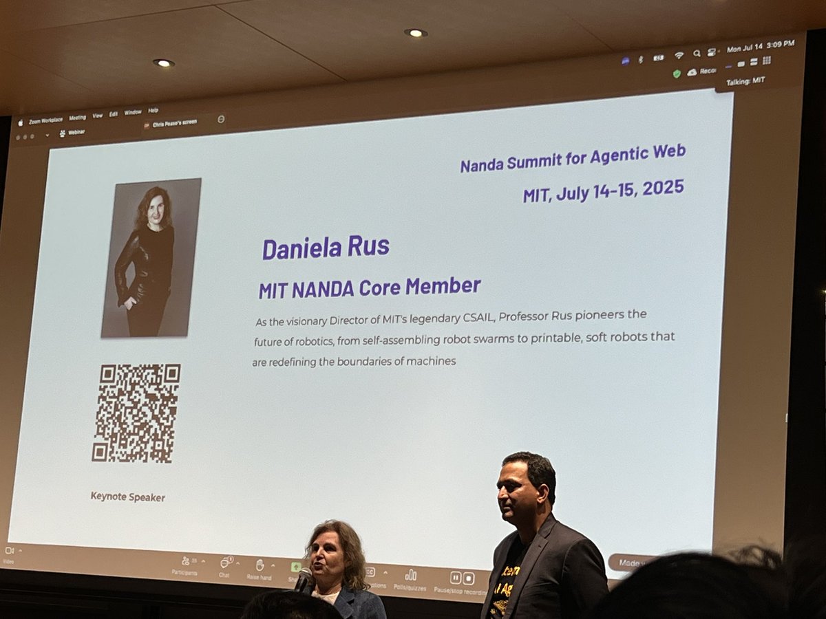 Lei Lei (@lei_lei0904) on Twitter photo Looking forward to pushing the boundaries of AI with <a href="/GoKiteAI/">KITE AI</a> as part of <a href="/MIT/">Massachusetts Institute of Technology (MIT)</a>’s Project Nanda Quilt of Web3 and Web2 AI companies.
Excited to work with Professor <a href="/raskarmit/">Ramesh Raskar</a> Chris Pease <a href="/mikejcasey/">Michael J. Casey</a> of <a href="/DaisGlobal/">DAIS Global</a> and many others! Looking forward to pushing the boundaries of AI with <a href="/GoKiteAI/">KITE AI</a> as part of <a href="/MIT/">Massachusetts Institute of Technology (MIT)</a>’s Project Nanda Quilt of Web3 and Web2 AI companies.
Excited to work with Professor <a href="/raskarmit/">Ramesh Raskar</a> Chris Pease <a href="/mikejcasey/">Michael J. Casey</a> of <a href="/DaisGlobal/">DAIS Global</a> and many others!