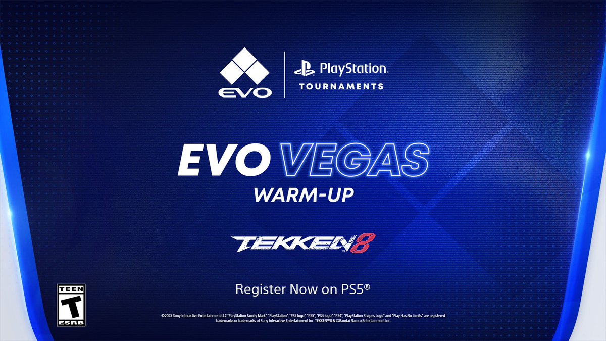 BNEesports's tweet image. Rise to the top in TEKKEN 8 PlayStation Tournaments to earn exclusive Evo-Vegas-themed avatars.
Enter Evo Vegas Warm-Ups from July 14 - August 3: playst.cc/evo-vegas-warm…