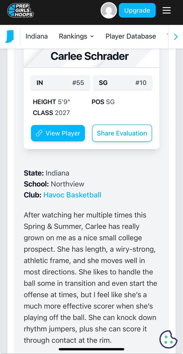 2027 Guard Carlee Schrader, Havoc 16 NE2K was getting it done at Run for the Roses!  Athletic, Tough &amp; a Difference Maker at both ends of the floor! 😤😤 <a href="/NE2KHoops/">NE2KHoops</a> <a href="/carleeschrader3/">Carlee Schrader</a>