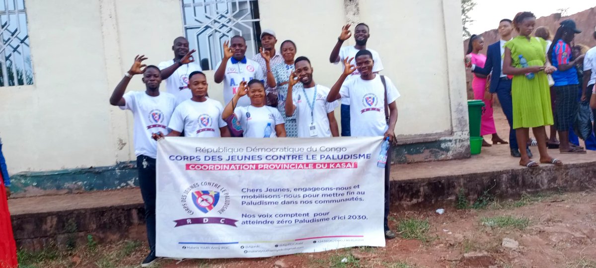 Renforcement des capacités des membres du Corps des Jeunes contre le Paludisme au Kasaï. 
La Coordination provinciale du Kasaï a organisé une session de renforcement des capacités à l’intention des membres du <a href="/JeunesContre/">Corps des Jeunes contre le Paludisme de la RDC🇨🇩</a>, ainsi que de plusieurs responsables d'OSC partenaires.