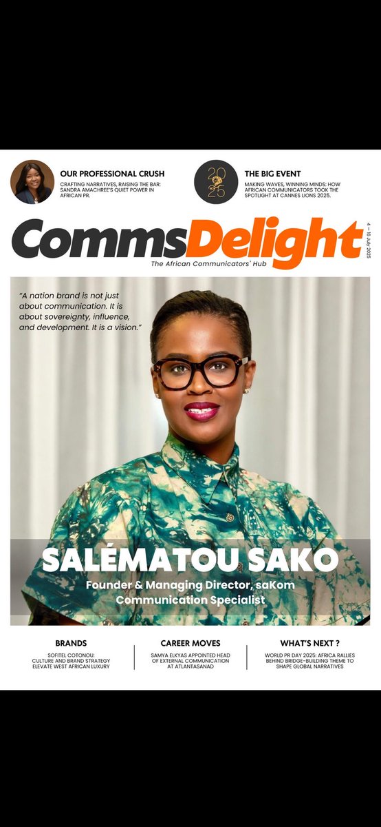 Un seul mot fierté Dame <a href="/iamDKFR/">Salématou SAKO</a> 🙏🙏🙏