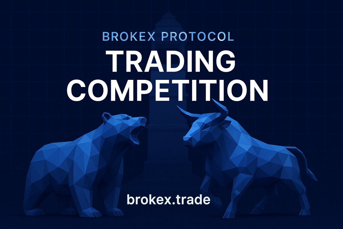 BrokexFi's tweet image. 🎯 The Brokex Trading Competition is now LIVE!
Anyone can join — just head to brokex.trade, click the 🏆 trophy icon, and start competing.
Big rewards await 🔥
#Brokex #TradingCompetition #DeFi #CFD #PharosNetwork