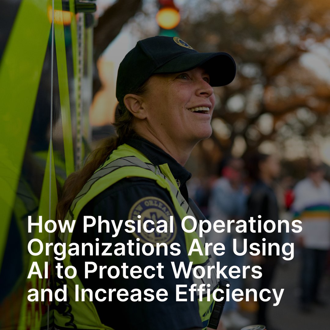 Samsara's tweet image. What if AI could help prevent accidents, retain workers, and make operations more efficient—all at once?
In the latest from @HarvardBiz, Samsara Chief Product Officer Kiren Sekar explains how AI is becoming essential to the future of physical operations: bit.ly/40bE8GW
