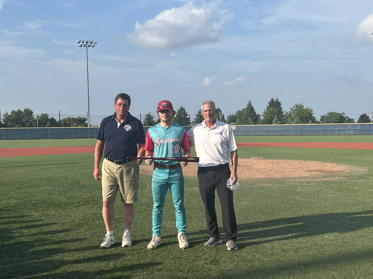 NYCBL Baseball (@nycblbaseball) on Twitter photo ⭐️ ASG Top Pitcher ⭐️
Congratulations to Nick Cappello of the <a href="/SyrSaltCats/">Syracuse Salt Cats</a> ⭐️ ASG Top Pitcher ⭐️
Congratulations to Nick Cappello of the <a href="/SyrSaltCats/">Syracuse Salt Cats</a>