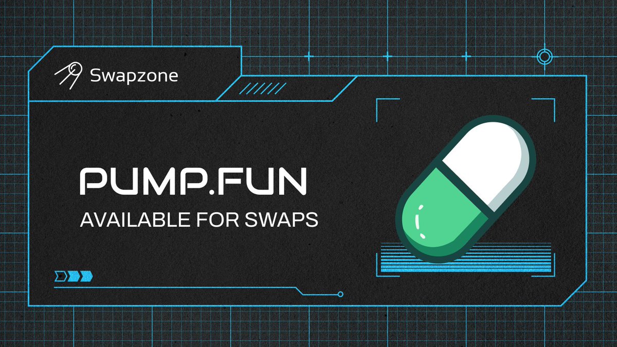 Swapzone_io's tweet image. me: "I won't buy another meme coin"
also me: buys $PUMP to launch my own frog coin at 3am 🐸
Welcome to Pump.fun — the meme minting machine
Swap $PUMP at the best rates on Swapzone:
swapzone.io/exchange/pumpf…