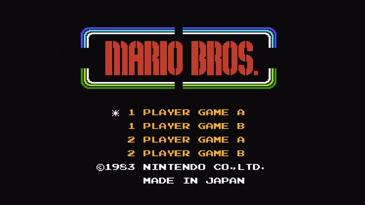 Jul 14 1983 – Mario Bros. is released in Japan, beginning the popular Super Mario Bros franchise.