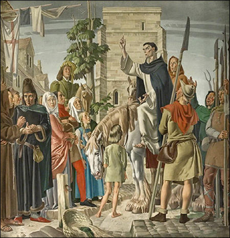 TheHistoryOfSo1's tweet image. Leader of the Peasants' Revolt, John Ball was hanged, drawn and quartered before Richard II at St. Albans July 15, 1381. Ball questioned the justification for social class distinctions, asking in a speech "When Adam delved and Eve span, who was then the gentleman?" #OTD #England