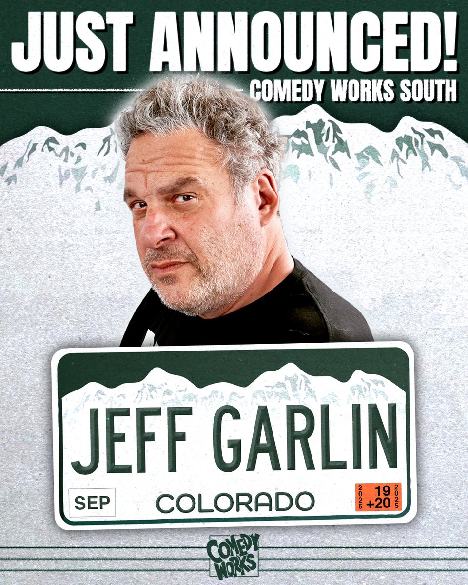 ComedyWorks's tweet image. π¨ Just Announced! π¨ Curb Your Enthusiasm's Jeff Garlin is heading to Comedy Works South stage on September 19+20!
Tickets on sale now at comedyworks.com ποΈ