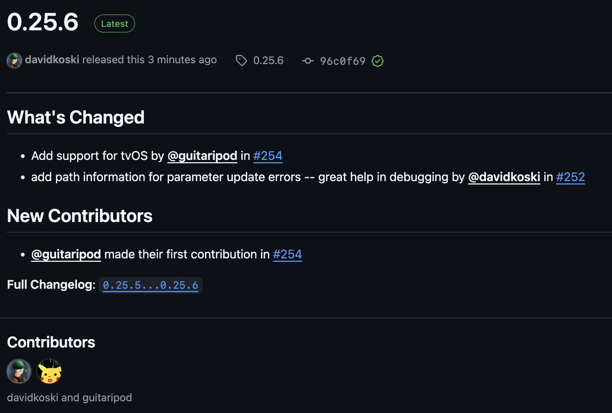 awnihannun's tweet image. The latest MLX Swift supports tvOS 📺 !
You can use the same code for macOS, iOS (iPhone, iPad), visionOS (Vision Pro), and now tvOS (Apple TV).