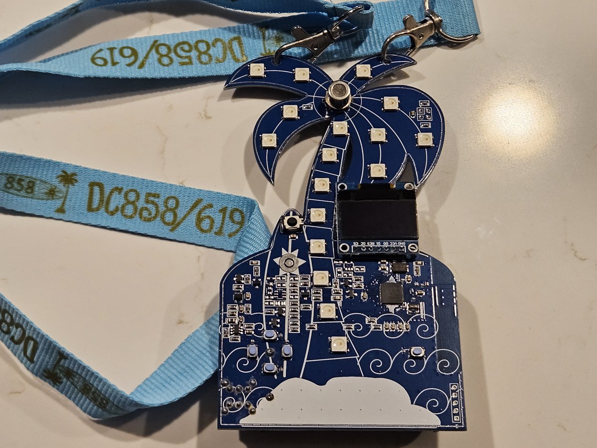 Charity Auction!

2018 DEFCON 26 'DC858 Tropical' Badge

ebay.com/itm/2673253724…

#DEFCON #HACK #SECURITY #INFOSEC #DC858
