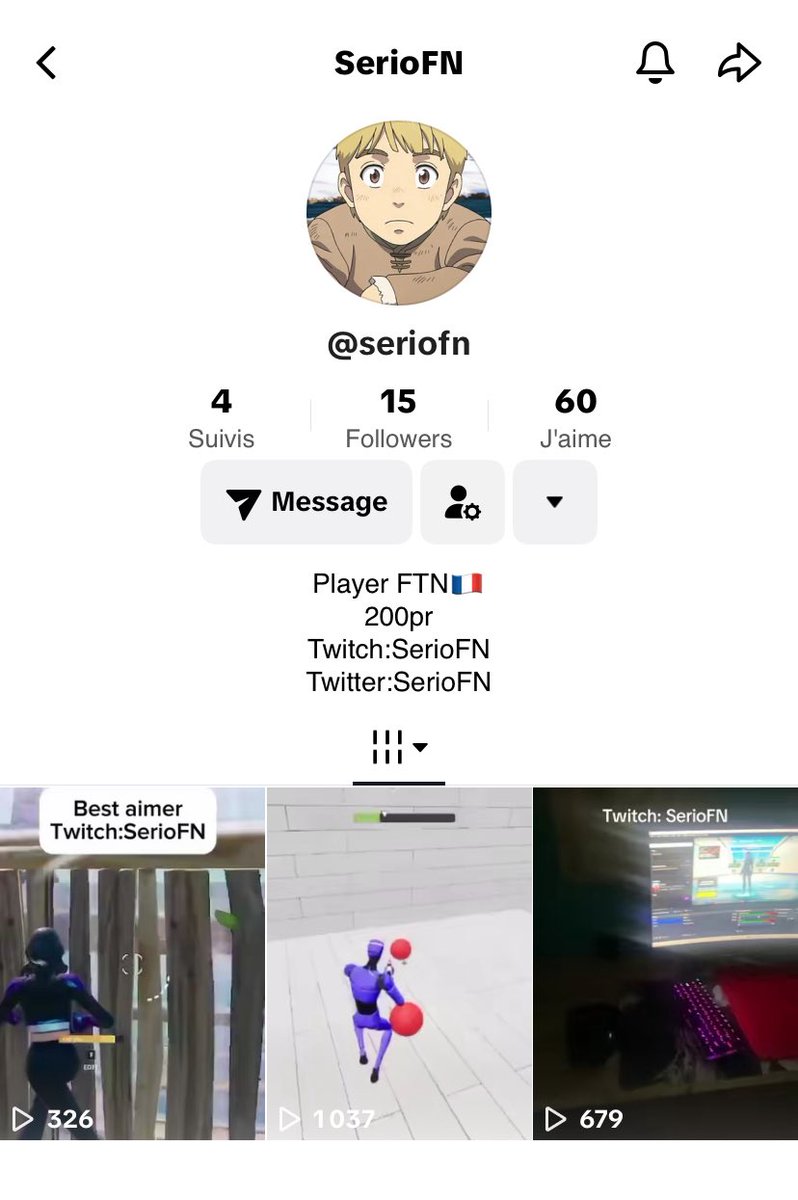 Follow My new tiktok pls

tiktok.com/@seriofn?_t=ZN…