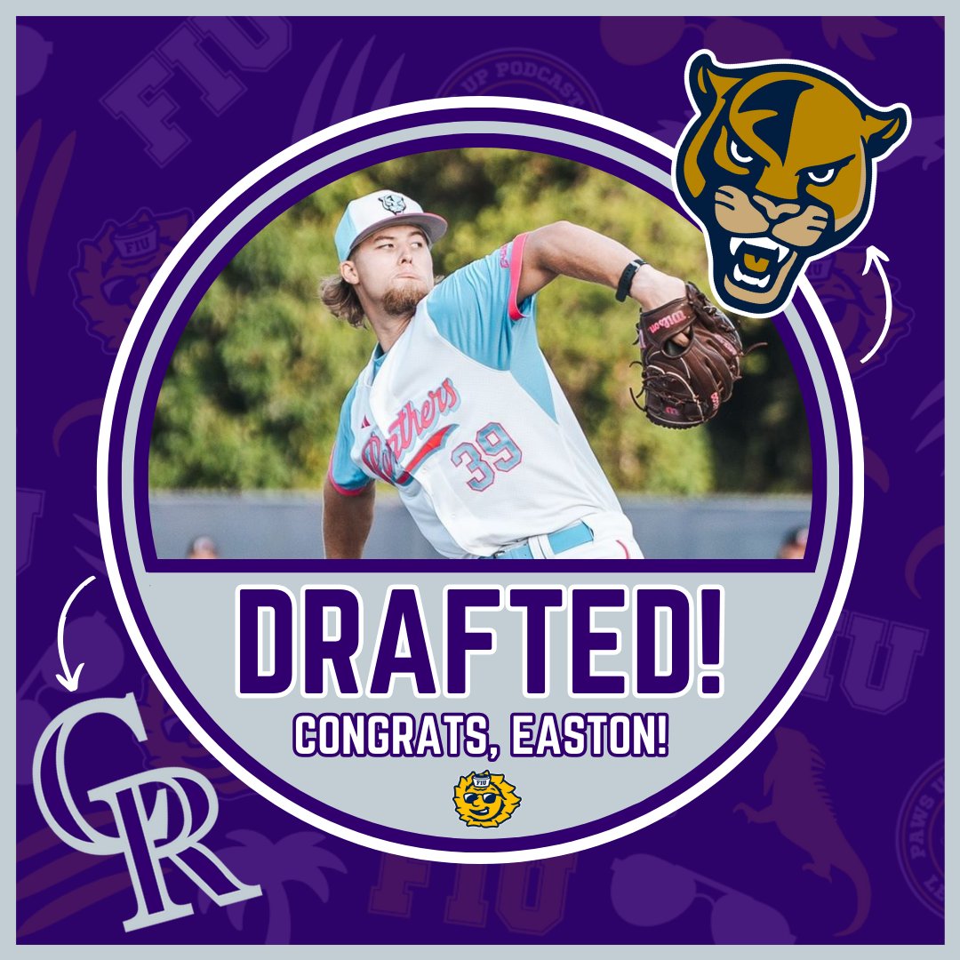 🚨 MLB DRAFT ALERT 🚨 

FIU pitcher <a href="/EastonMarks2/">Easton Marks</a> has been selected by the Colorado Rockies! ⚾️

Best of luck in the Mile High City, Easton! 🏔️

#FIU | #Panthers | #PawsUp