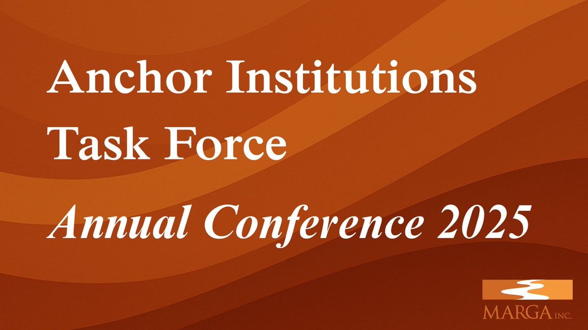 aitaskforce's tweet image. Anchor institutions face budget cuts, backlash &amp;amp; equity threats.
Join AITF’s 2025 Annual Event – Values in Action on Nov 6, NYC.
3 panels. Real strategies for health, climate, DEI &amp;amp; community resilience.
🔗 margainc.com/initiatives/ai…
#AITF #Equity #SocialImpact