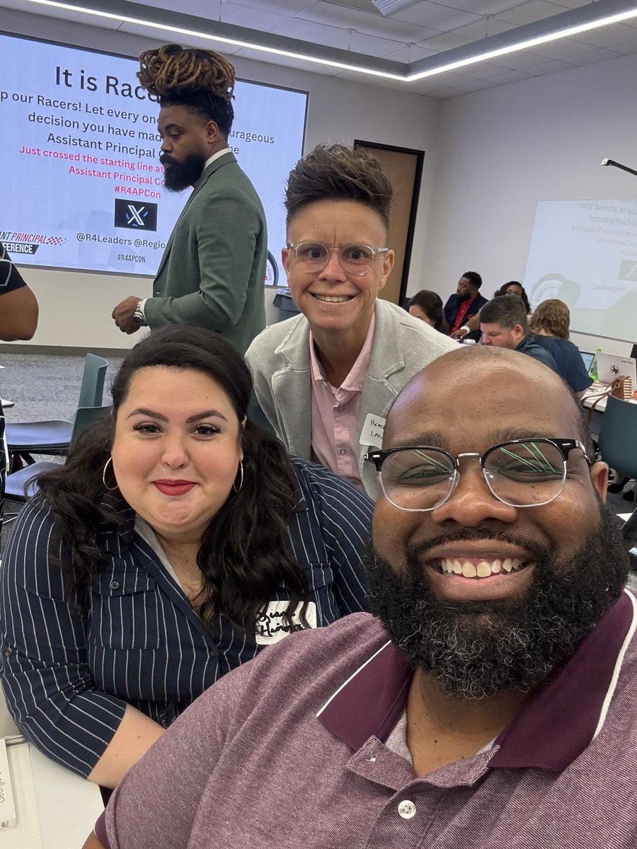 Heather Lafon (@mslafon) on Twitter photo 1st official day as an Assistant Principal spent with my AP squad at the <a href="/Region4ESC/">Region 4 ESC</a> Assistant Principal Conference. Great starting line for 25-26! 🏁
<a href="/AliefISD/">Alief ISD</a> <a href="/AliefLearns/">AliefLearns</a> <a href="/R4Leaders/">Region 4 Leaders</a>
<a href="/Mr_APelt/">Andrew Pelt</a> <a href="/MsLHinojosa/">Ms. L. Hinojosa</a> <a href="/poullard_colina/">Dr. Colina Poullard</a> <a href="/OlleMightyOwls/">Olle Middle School</a> 1st official day as an Assistant Principal spent with my AP squad at the <a href="/Region4ESC/">Region 4 ESC</a> Assistant Principal Conference. Great starting line for 25-26! 🏁
<a href="/AliefISD/">Alief ISD</a> <a href="/AliefLearns/">AliefLearns</a> <a href="/R4Leaders/">Region 4 Leaders</a>
<a href="/Mr_APelt/">Andrew Pelt</a> <a href="/MsLHinojosa/">Ms. L. Hinojosa</a> <a href="/poullard_colina/">Dr. Colina Poullard</a> <a href="/OlleMightyOwls/">Olle Middle School</a>