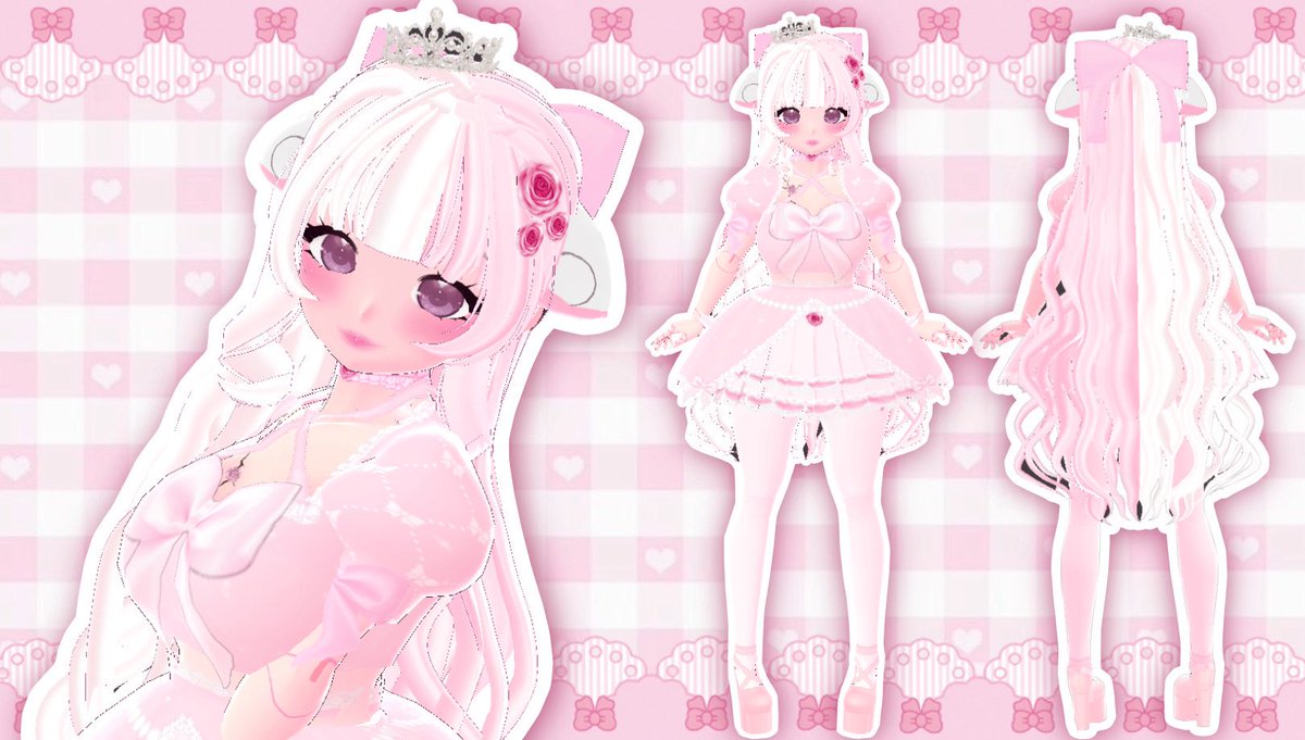🎀🩰Made my 3d models outfit for my #suiika model I’m obsessed with the corset and shoes🩰🎀