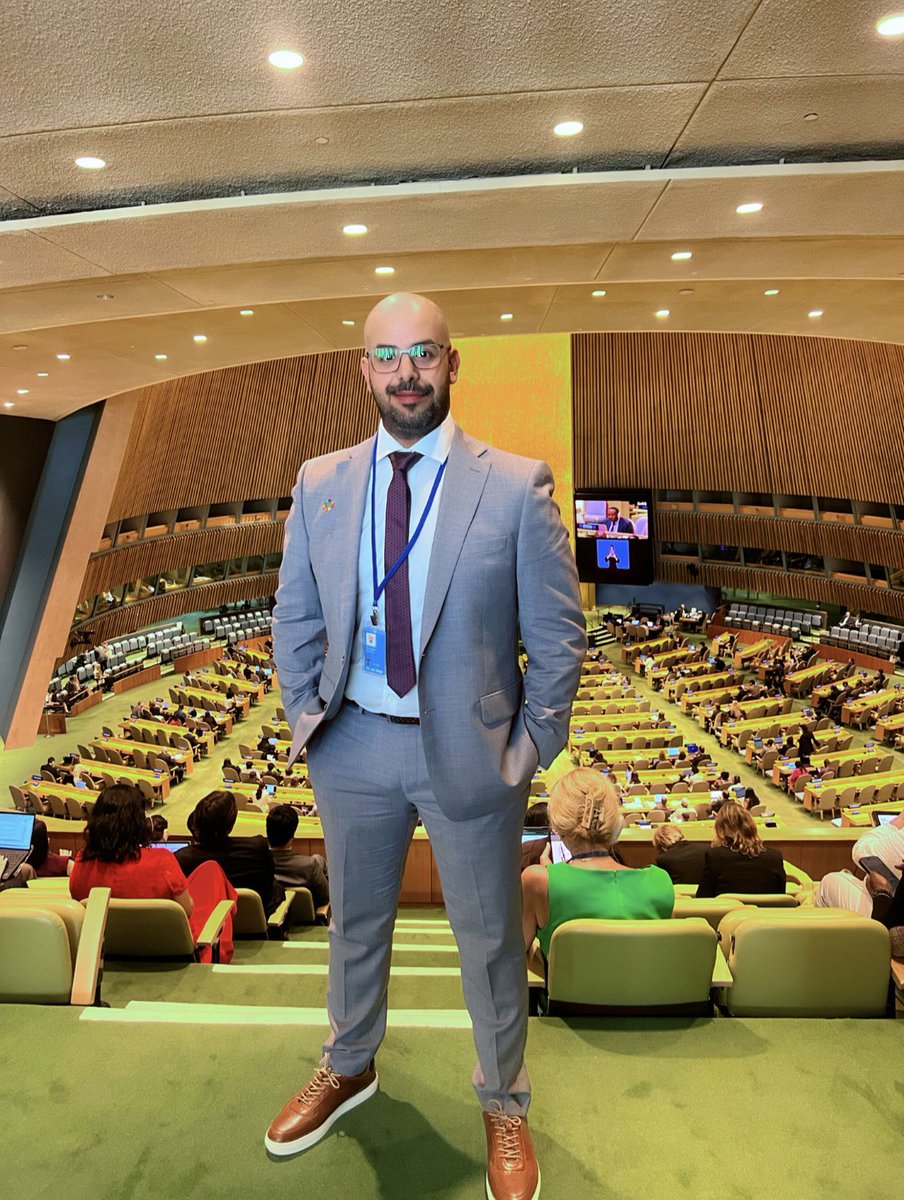 4455Nader's tweet photo. سعدت بالتواجد هذا الصباح في مبنى الأمم المتحدة في نيويورك في افتتاح اعمال المنتدى  السياسي رفيع المستوى للتنمية المستدامة #HLPF25 وابتهج الصدر بسماع كلمة المملكة التي القتها مشرف شؤون التنمية المستدامة في وزارة الاقتصاد والتخطيط الاستاذة هاجر القصير @HajarAlgosair @MEPSaudi حيث تطرقت في حديثها عن توجه المملكة في الاستثمار في الذكاء الاصطناعي بـ 100 مليار دولار وكيف تسعى المملكة لتأهيل مليون شاب وشابة في تقنيات المستقبل. 

 #المنتدى_السياسي_رفيع_المستوى #المملكة_في_HLPF #برنامج_حديث_الاستدامة #SDGs