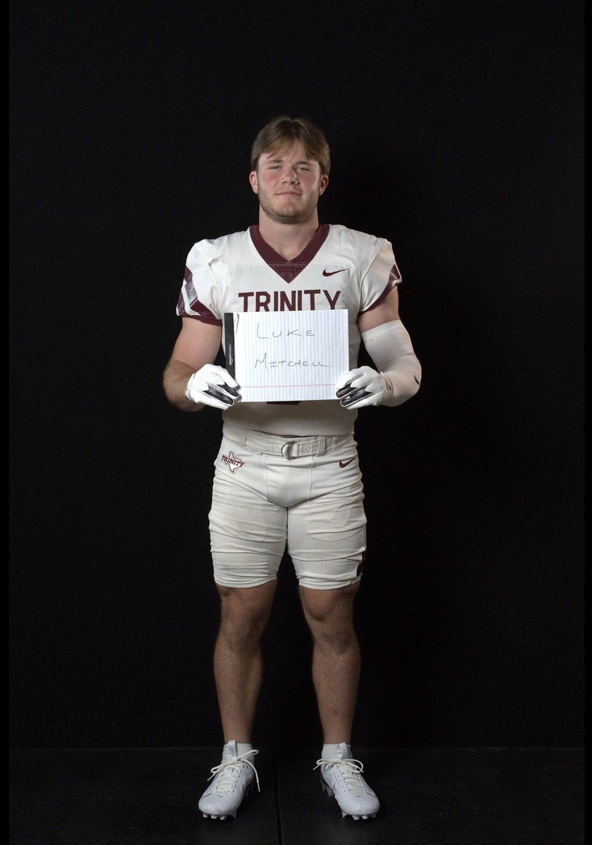 Luke Mitchell '26 LB (@lukemitchell_9) on Twitter photo Thank you <a href="/TUFootballTX/">Trinity University Football</a> for the hospitality this weekend! Iโm grateful to <a href="/JerhemeUrban83/">Jerheme Urban</a> & <a href="/CoachMichalak/">Coach Michalak</a> for offering me a spot and teaching me more about the program and all of the academic opportunities offered at Trinity. <a href="/HeathHawksFb/">Heath Hawks Football</a> #BeTheStandard Thank you <a href="/TUFootballTX/">Trinity University Football</a> for the hospitality this weekend! Iโm grateful to <a href="/JerhemeUrban83/">Jerheme Urban</a> & <a href="/CoachMichalak/">Coach Michalak</a> for offering me a spot and teaching me more about the program and all of the academic opportunities offered at Trinity. <a href="/HeathHawksFb/">Heath Hawks Football</a> #BeTheStandard