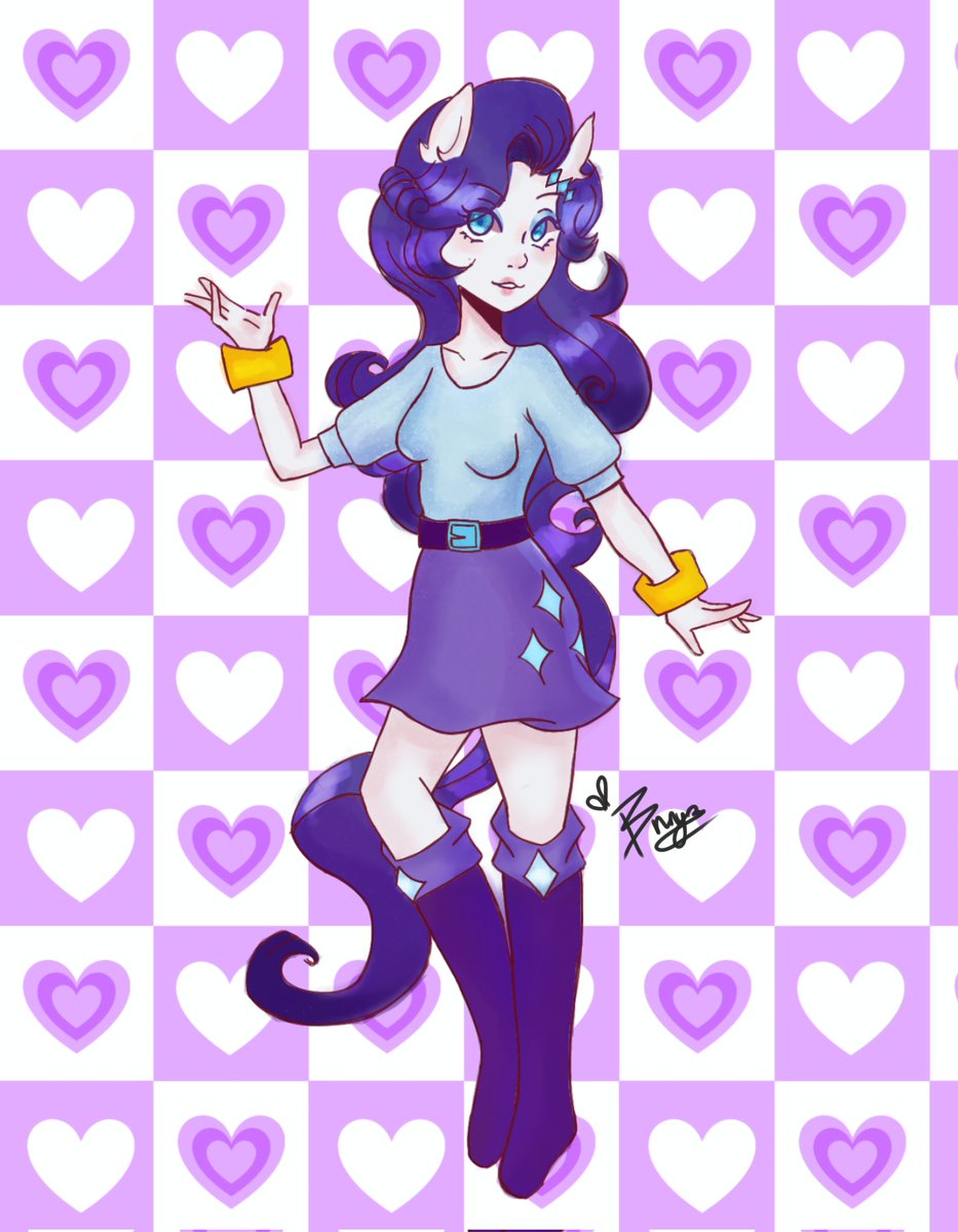 Rarity 💅✨
#fanart #mlpfanart #EquestriaGirls