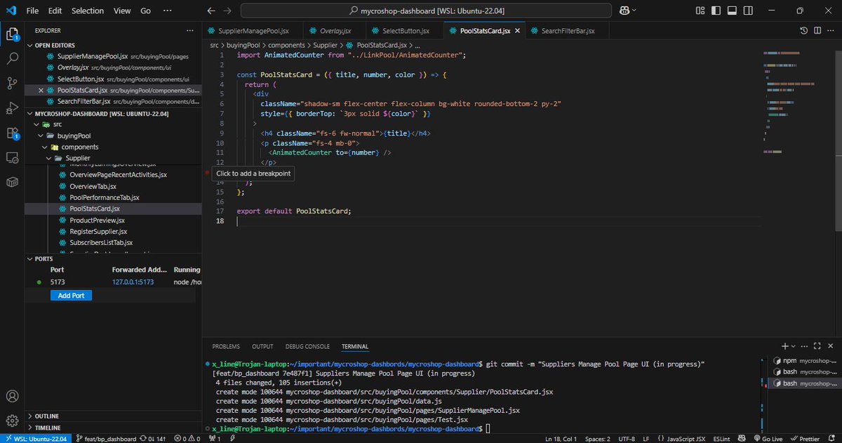 akeemmudash's tweet image. #React #FrontendArchitecture #ComponentDesign #DevStreak #BuildInPublic