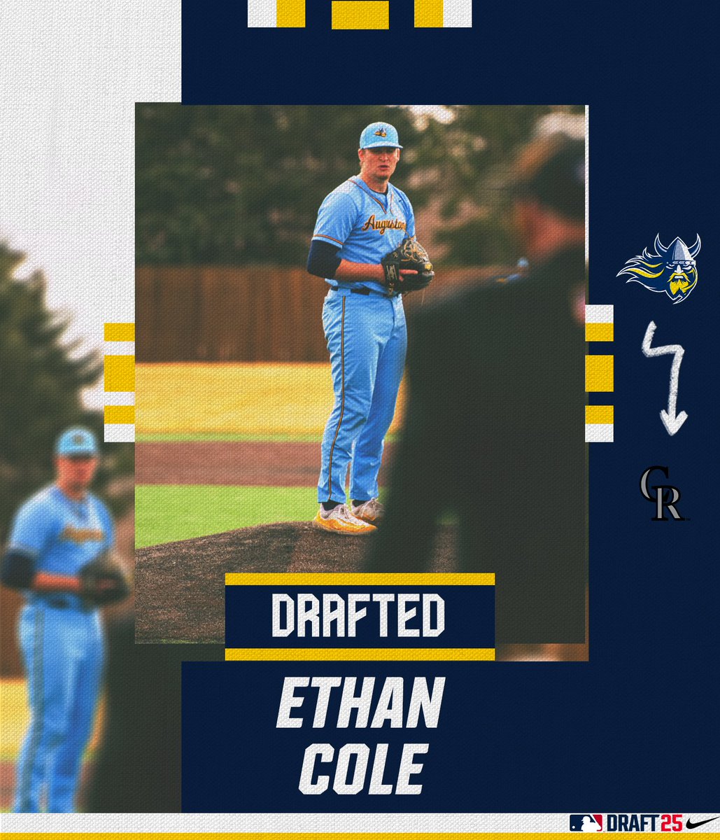 AugieBaseball's tweet image. It’s a Cole world in Colorado 🥶🥶🥶
Ethan Cole has been drafted in the 20th round by the Rockies!
#BuildingChampions