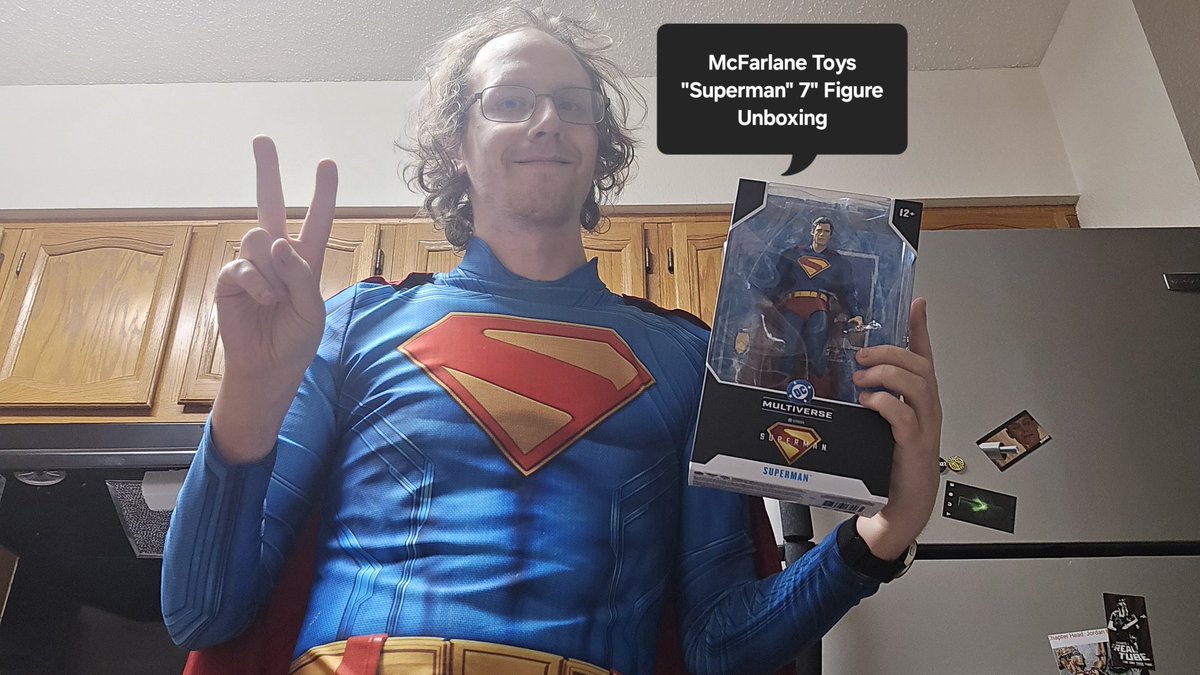 New Upload:

Superman 7" by McFarlane Toys unboxing

youtu.be/imtloFljlYE