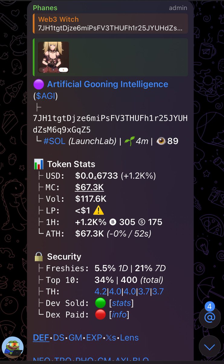 MvnstarX's tweet photo. New drop: $AGI
Missed $AI 5x? Don’t miss this.
Timing > talent.

📍CA: 7JH1tgtDjze6miPsFV3THUFh1r25JYUHdZsM6q9xGqZ5
🔮 Early alpha lives here → https://t.co/pcsQvwKaTm

#Solana #CryptoCalls #AlphaSeason #Web3Witch #CApost #DegenHunt #AGI https://t.co/IfwVJ5H89U