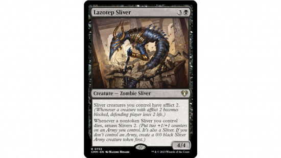🚨 Sliver cards are exploding in price after Edge of Eternities spoilers!

Lazotep Sliver went from $2 to nearly $19 (that’s a 700% spike!), and Sliver Gravemother’s extended arts are hitting $40+!

Are you holding or hunting Slivers right now? 👀 #MTG