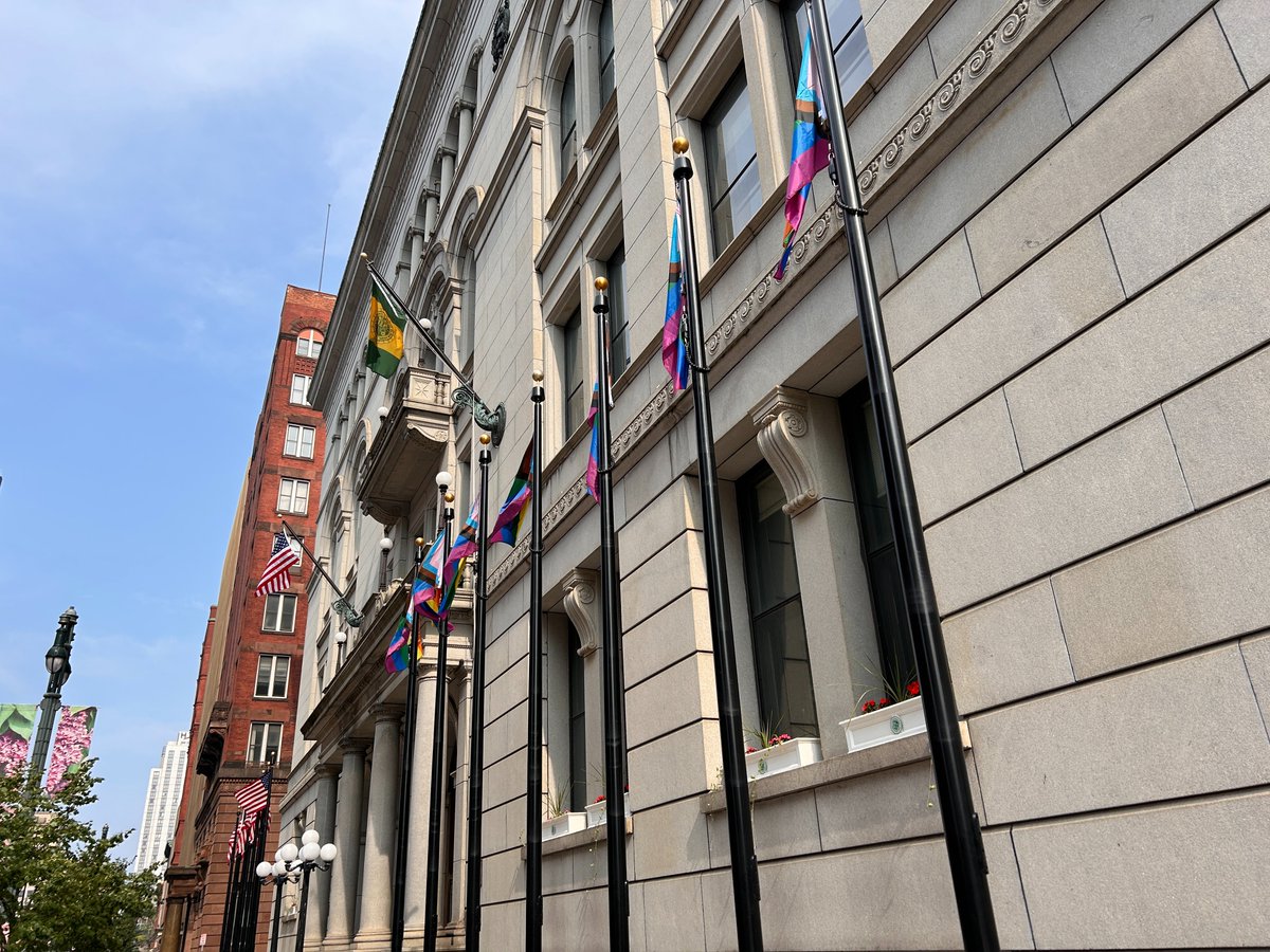 CountyExecBello's tweet image. We’re celebrating Pride here in Monroe County and are enthusiastically flying the Pride Progress flag to show our support of and commitment to our LGBTQIA+ friends and neighbors.