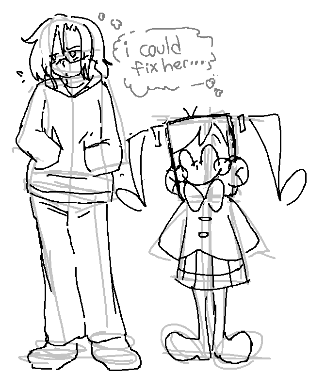 nyakka's tweet image. doodle dump. trying to get more into the habit of posting for me (but i swear ill draw g&amp;w soon...) ๐คง