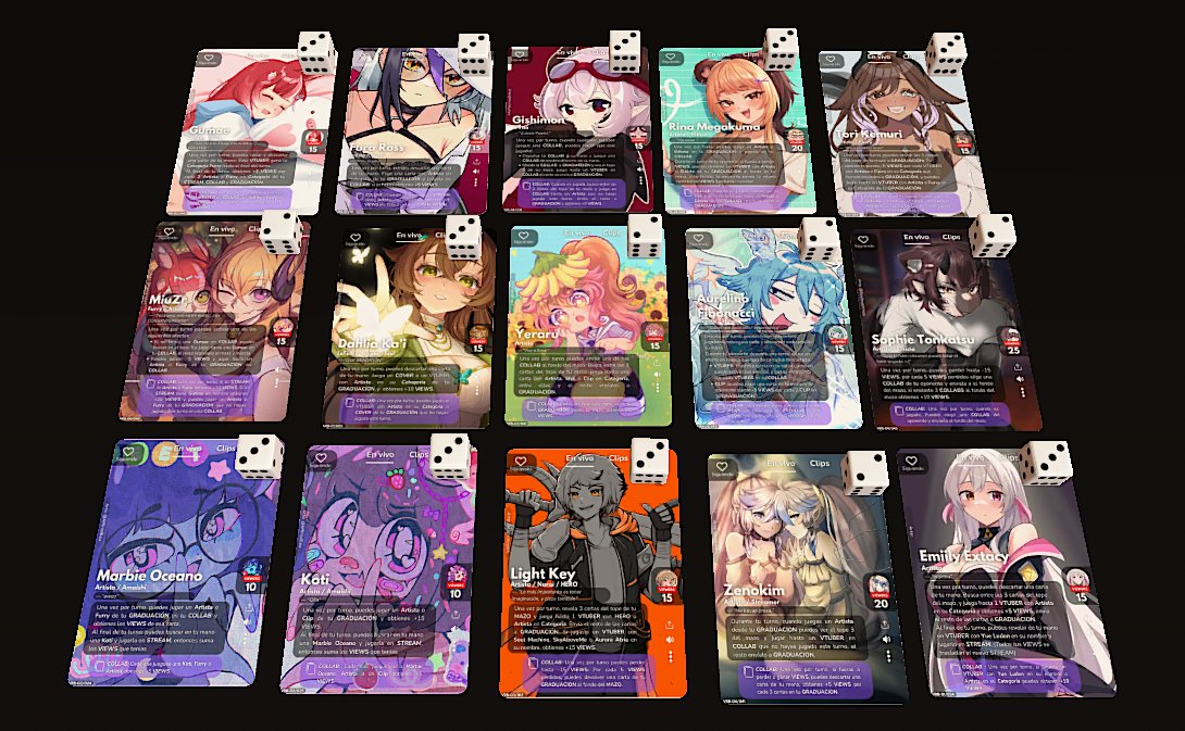 ⚔️Tercer Lugar en el Torneo 13/07 de 
<a href="/ViewerRushTCG/">Viewer Rush TCG</a>
 – Deck: Artistas ToolBox 📦🎨

Version2 del mazo que construí con artistas que conozco y he ido sumando más cartas del arquetipo.

¡Gracias a este juego conocí más artistas y ya hasta he comisionado arte con algunos! :3