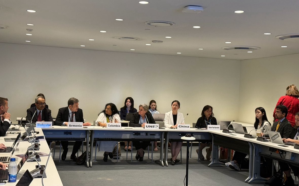 Paruyr Hovhannisyan (@paruyrph) on Twitter photo Pleased to be among the speakers at today’s <a href="/UNEP/">UN Environment Programme</a> side event on biodiversity and the SDGs. As incoming #COP17 Presidency, 🇦🇲 Armenia sees the KMGBF as key to accelerating sustainable development. #HLPF2025 #Biodiversity Pleased to be among the speakers at today’s <a href="/UNEP/">UN Environment Programme</a> side event on biodiversity and the SDGs. As incoming #COP17 Presidency, 🇦🇲 Armenia sees the KMGBF as key to accelerating sustainable development. #HLPF2025 #Biodiversity