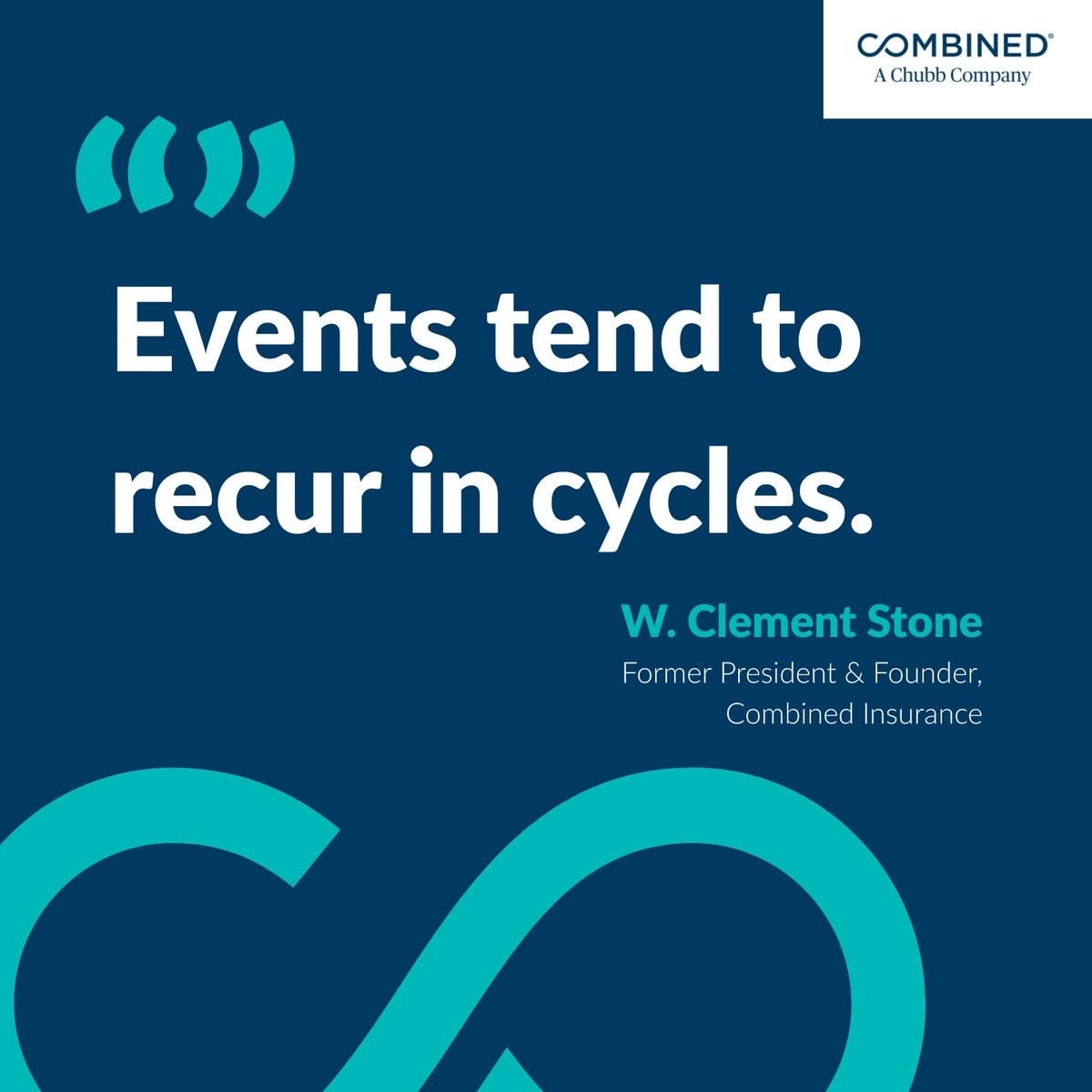 As always, wise words from our Founder. After being named the fastest growing carrier in back to back years by Eastbridge we know it's true. 

For both the good and the bad, history has a way of repeating itself. Prepare for them all with #TeamCombined
