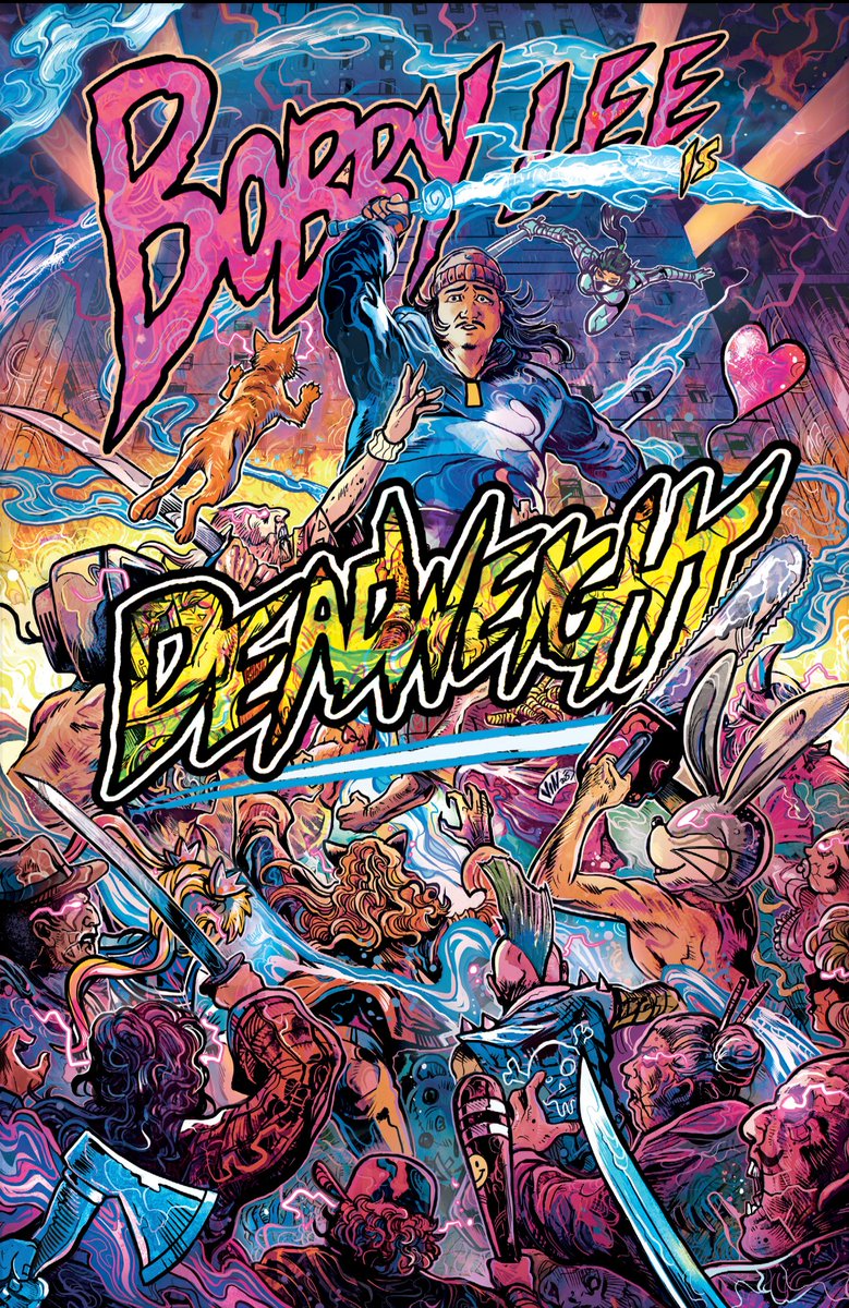 BOBBY LEE UNLEASHES “DEADWEIGHT” A HILARIOUSLY VIOLENT NEW GRAPHIC NOVEL FROM GUNGNIR! #SDCC2025 #comics #comicbooks <a href="/bobbyleelive/">Bobby Lee</a> ow.ly/CNx650WptaP