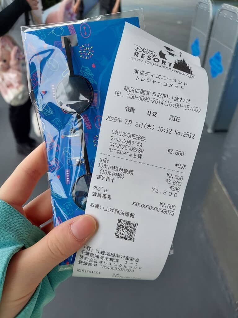 すてきなこだわり 東京ディズニーランドでベイマックスのサングラスを