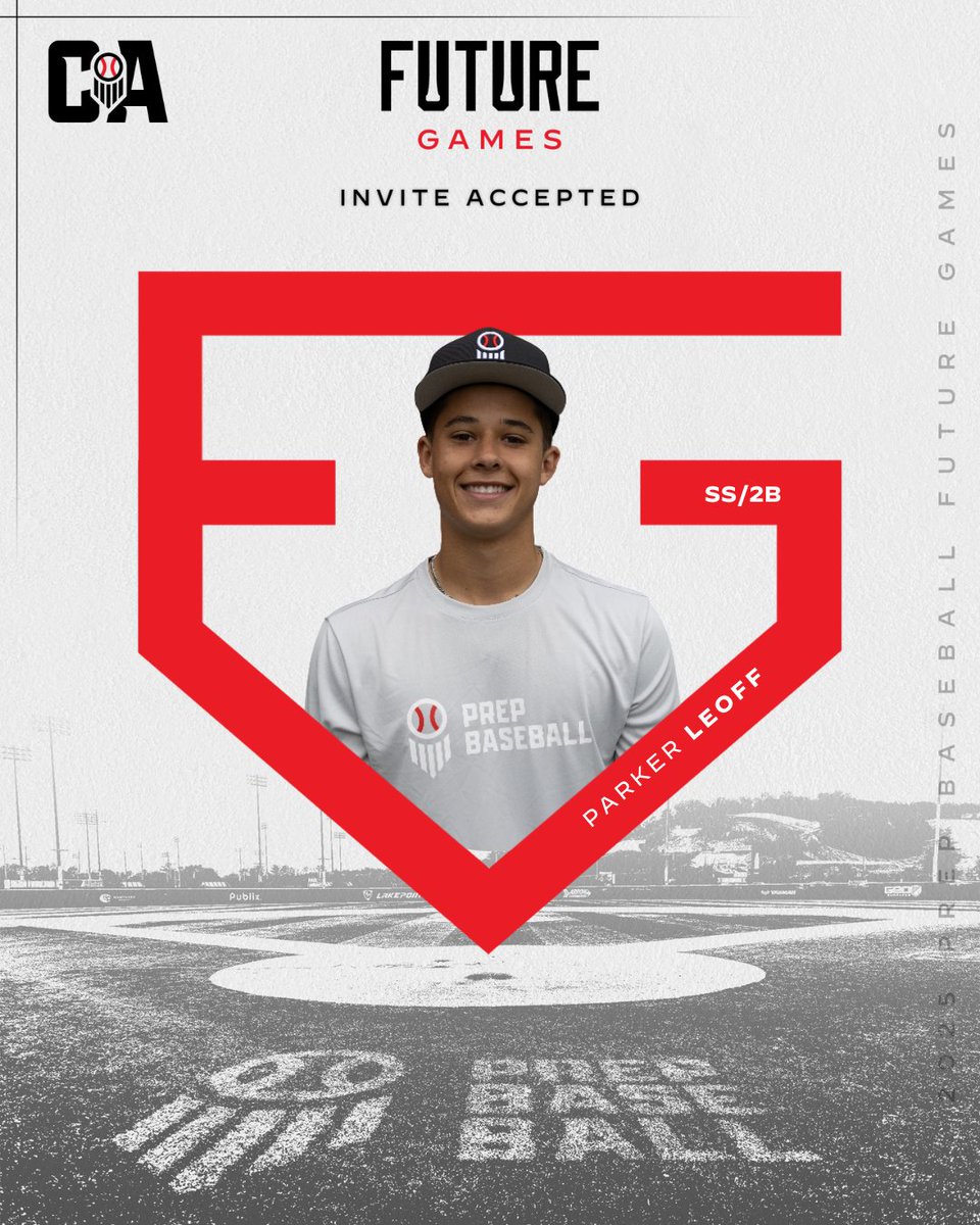 PREP BASEBALL CALIFORNIA (@prepbaseballca) on Twitter photo ⚾ 𝔽𝕦𝕥𝕦𝕣𝕖 𝔾𝕒𝕞𝕖𝕤 𝕋𝕖𝕒𝕞 𝕊𝕠ℂ𝕒𝕝 ⚾
We welcome Parker Leoff to #TeamSoCal for the 2025 Prep Baseball Future Games!
<a href="/leoff_parker/">Parker Leoff</a>
#BeSeen #ShapeTheState #PBFG25 ⚾ 𝔽𝕦𝕥𝕦𝕣𝕖 𝔾𝕒𝕞𝕖𝕤 𝕋𝕖𝕒𝕞 𝕊𝕠ℂ𝕒𝕝 ⚾
We welcome Parker Leoff to #TeamSoCal for the 2025 Prep Baseball Future Games!
<a href="/leoff_parker/">Parker Leoff</a>
#BeSeen #ShapeTheState #PBFG25