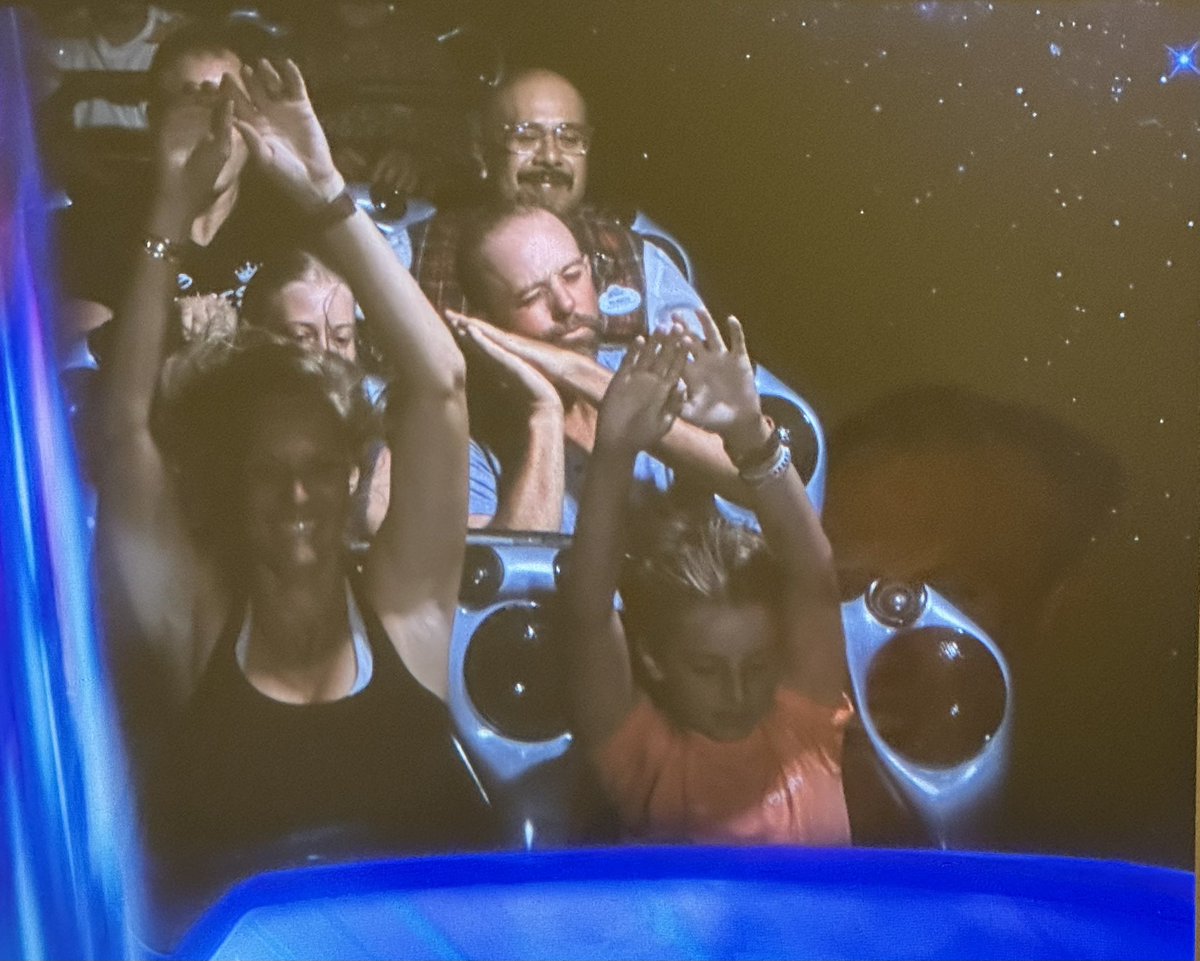 I was tall enough to ride Space Mountain at least….