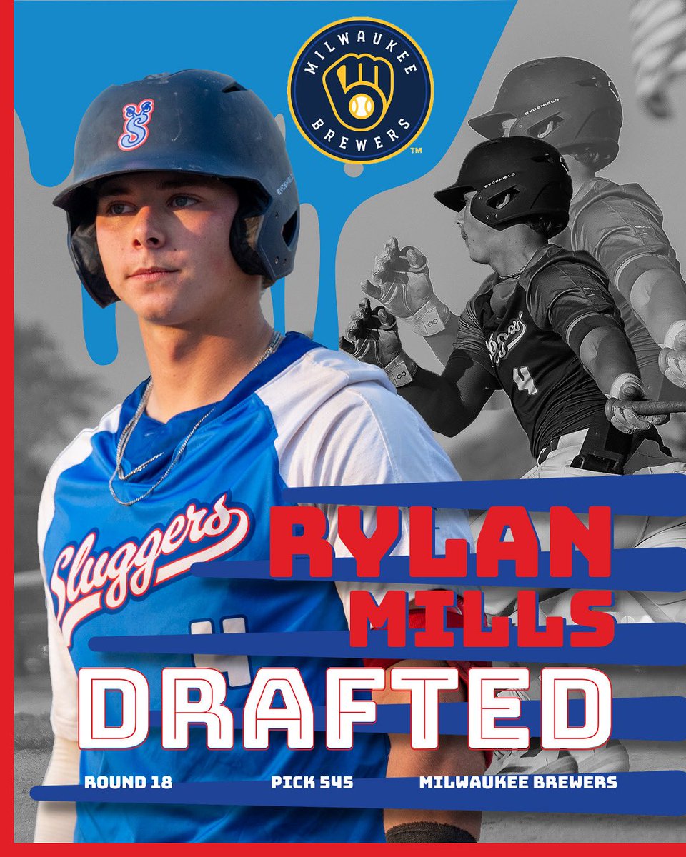 Flag City Sluggers (@sluggersglscl) on Twitter photo IT’S OFFICIAL ⭐️ One of our very own Flag City Sluggers, Rylan Mills, has been drafted to the <a href="/Brewers/">Milwaukee Brewers</a> ⚾️ Congrats, Rylan!! 🎉 IT’S OFFICIAL ⭐️ One of our very own Flag City Sluggers, Rylan Mills, has been drafted to the <a href="/Brewers/">Milwaukee Brewers</a> ⚾️ Congrats, Rylan!! 🎉