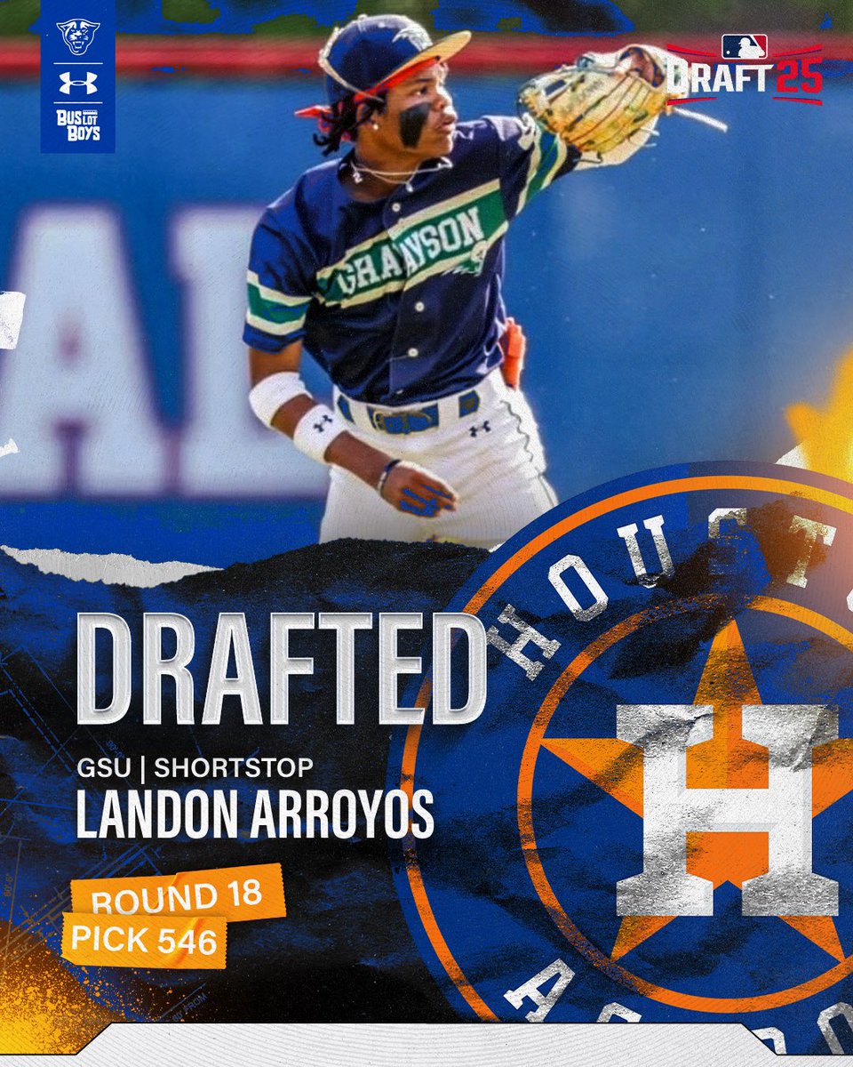 GSU Baseball (@gsu_base) on Twitter photo Georgia State Commit Landon Arroyos is headed to Houston!
#LightItBlue | #BLB | <a href="/astros/">Houston Astros</a> Georgia State Commit Landon Arroyos is headed to Houston!
#LightItBlue | #BLB | <a href="/astros/">Houston Astros</a>