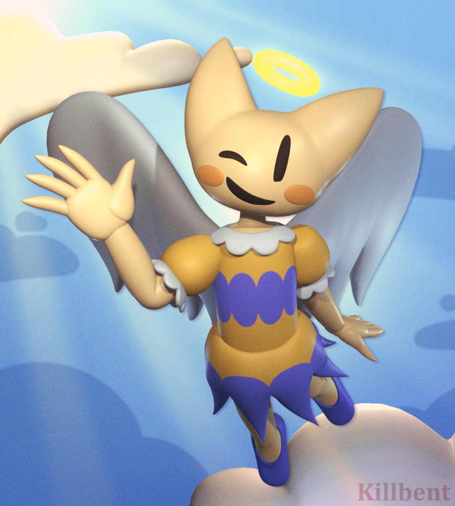 Revenge attack for <a href="/itsmegloomi/">Gloomi</a>!
#Artfight #Artfight2025 #3DModel